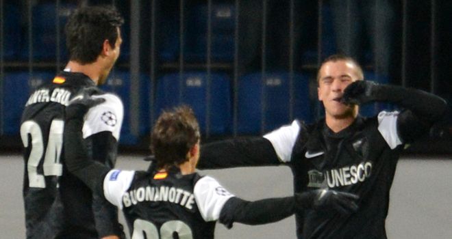 Zenit get themselves back in the game against Malaga