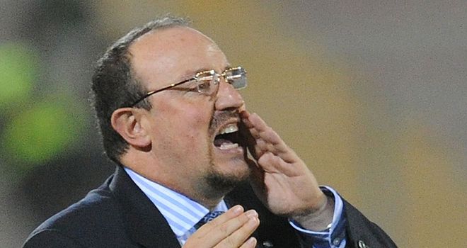 Rafa Benitez: appointed as interim boss the same day Roberto Di Matteo was sacked