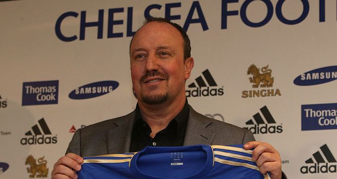 Rafa Benitez: Unveiled at Stamford Bridge on Thursday