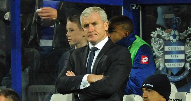 Mark Hughes: Remains as QPR manager after another day of rumours