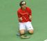 David Ferrer: Celebrates his victory in Prague