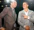 Boxing convert Quade Cooper (l) with Sonny Bill Williams