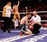 Ricky Hatton is counted out in the ninth against Vyacheslav Senchenko