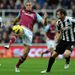 Andy Carroll is involved early against his former side