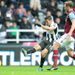 Hatem Ben Arfa gets a shot away for the hosts