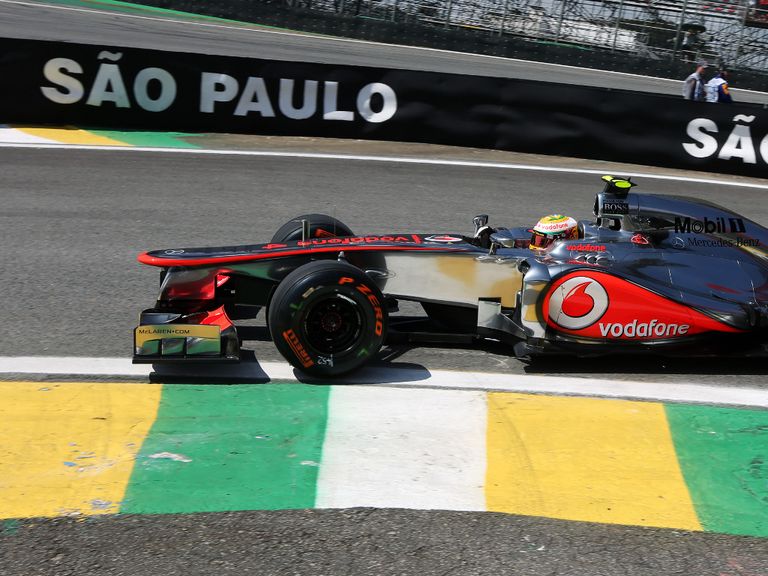 Hamilton: Quickest so far in Brazil