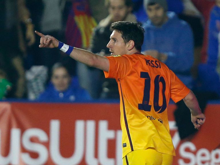 Lionel Messi: Two more goals for Barca
