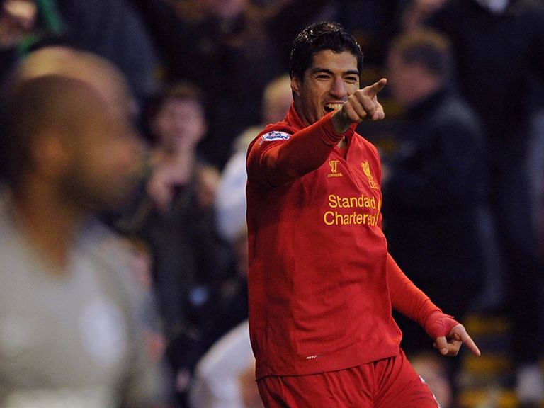 Luis Suarez: Two goals against Wigan