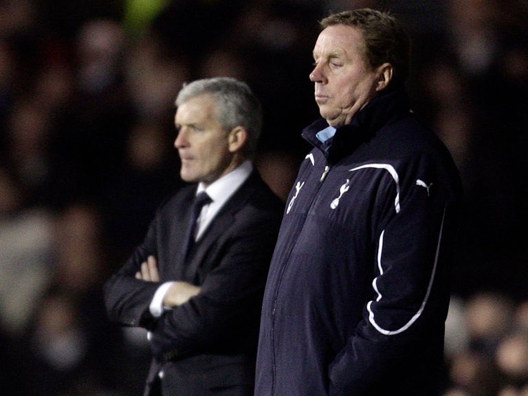 Harry Redknapp and Mark Hughes: Dominating headlines