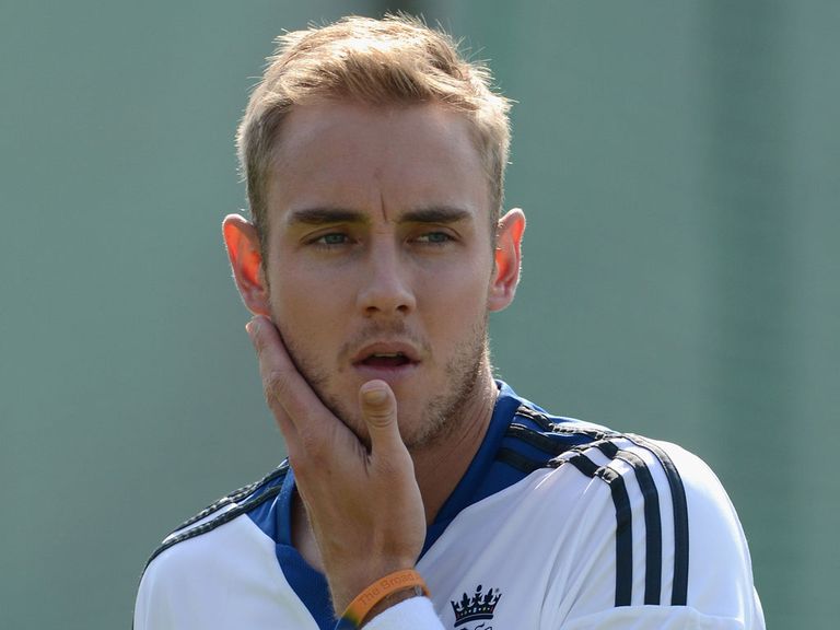 Stuart Broad: Support from James Anderson