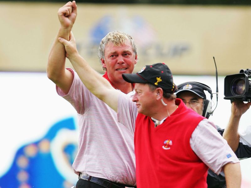 Clarke's emotional 2006 Ryder Cup display at the K Club came just six weeks after his wife Heather passed away.