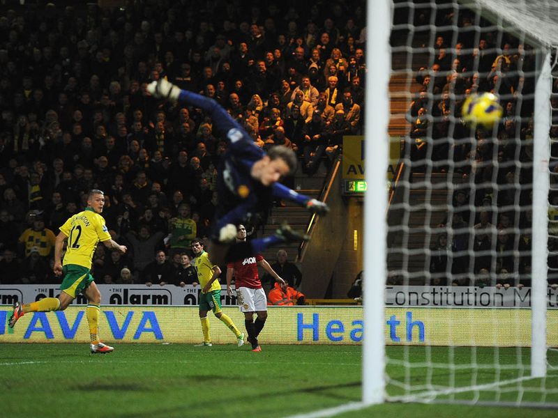 Carrow Road is bouncing and Pilkington takes a bow after a quality header.