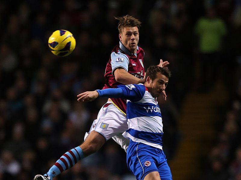 Nathan Baker and Adam Le Fondre went for a high ball