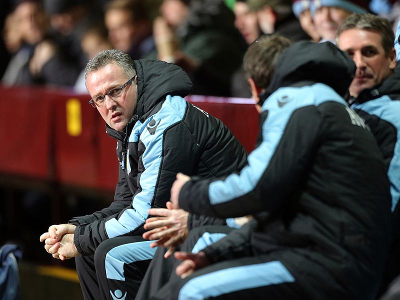 Meanwhile Paul Lambert's Aston Villa hosted fellow strugglers Reading as both sides looked to climb out of the relegation zone
