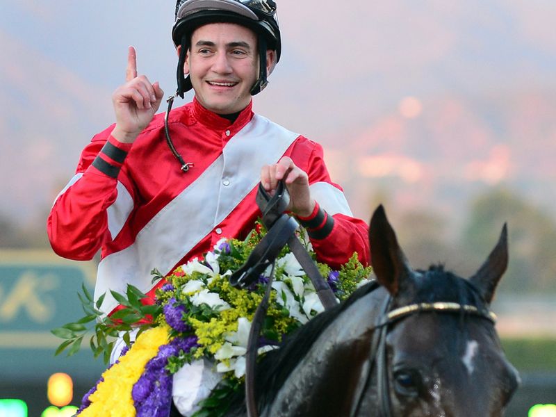 Brian Hernandez Jr is all smiles