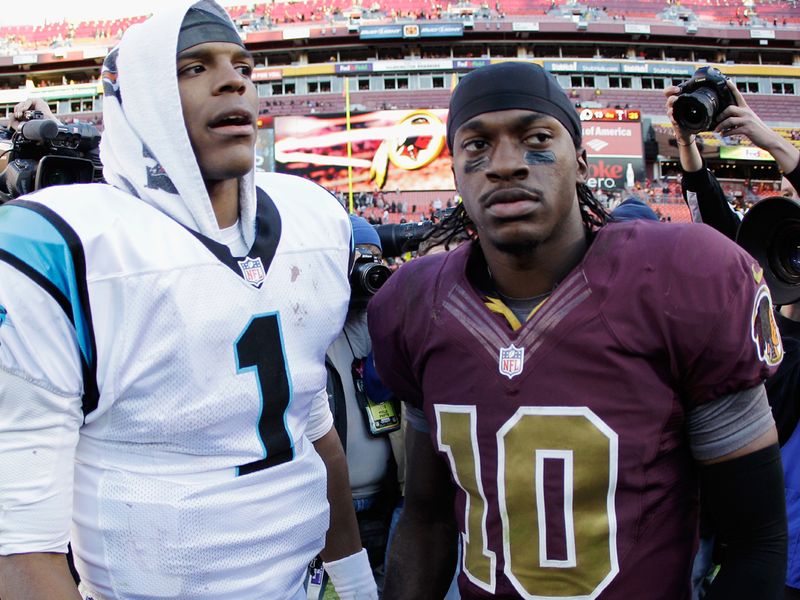 Griffin lost out to Cam Newton in a battle between two of NFL's most exciting young quarterbacks