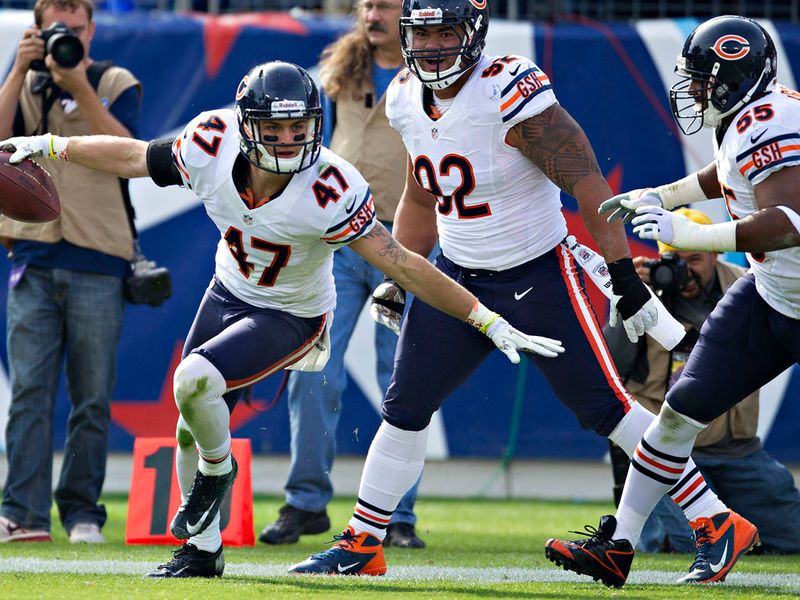 The Bears' defence was once again outstanding as Chicago thrashed the Titans