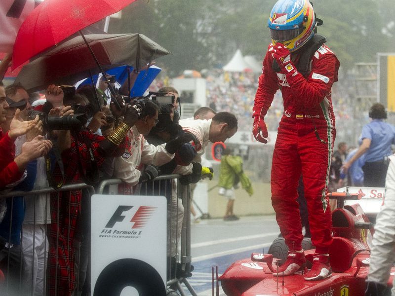 Second was not enough for Alonso