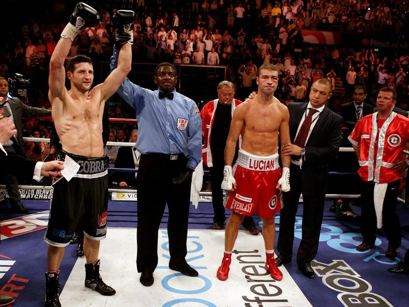 Carl Froch claimed a stunning victory over Lucian Bute