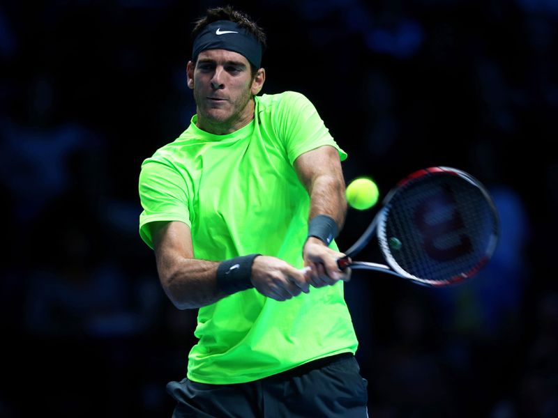 Del Potro made the perfect start with a bagel first set - 6-0!