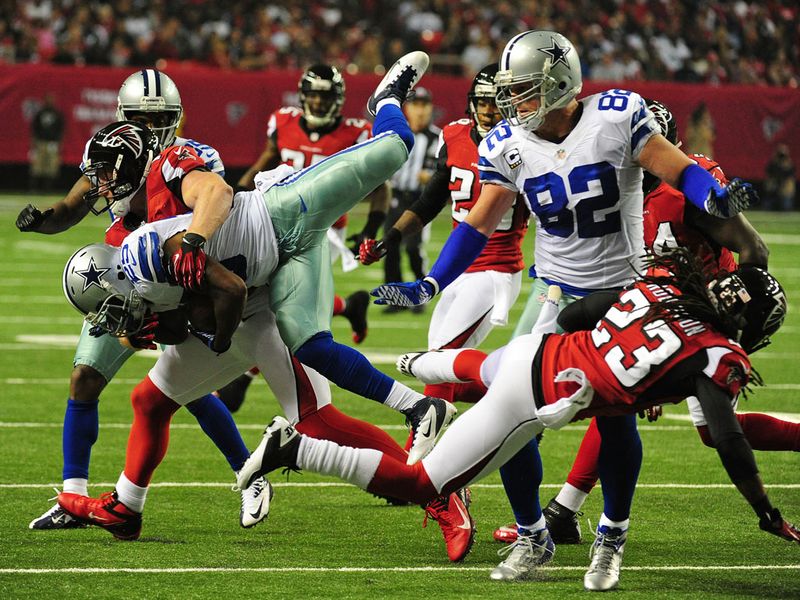 The Falcons retained their perfect record after a 19-13 win