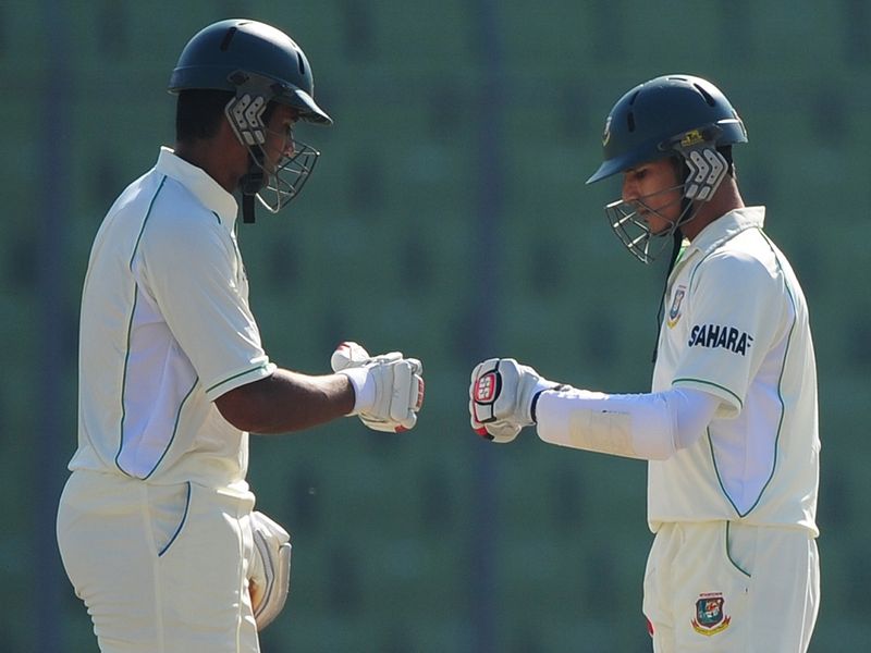 Nasir Hossain and Mahmudullah put on 121 together, carrying on from day three.