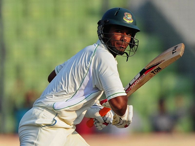 Mahmudullah was on 42 not out at the close, the Tigers on 445 for six and 72 runs behind.