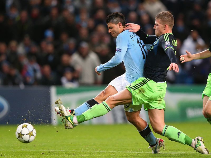 Goals from Yay Toure and Sergio Aguero brought City level, and they poured forward in search of a winner