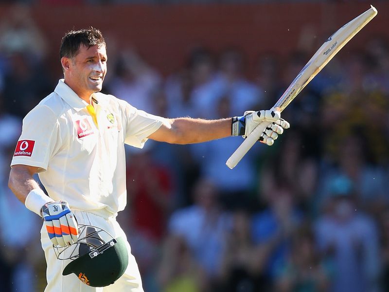 Hussey got his century the next ball, with a massive six. He was out for 103 as Australia reached 482/5 at stumps.