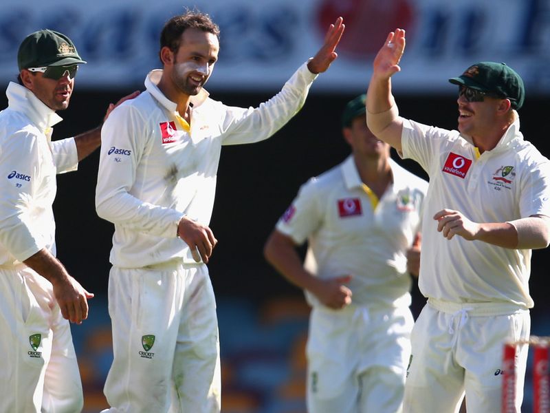 Nathan Lyon removed Kallis and then Jacques Rudolph, but the game ended in a draw, SA on 166 for five.