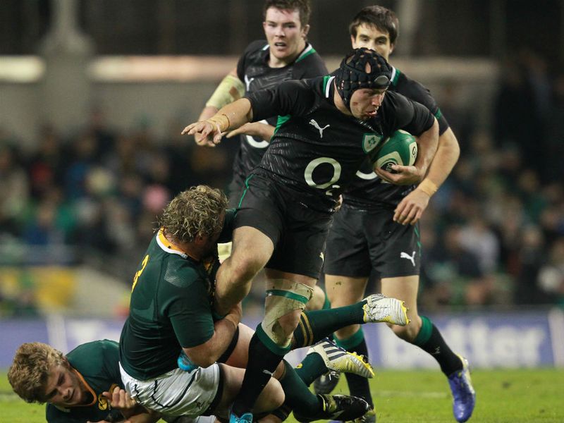 Richardt Strauss was making his Ireland debut against the country of his birth
