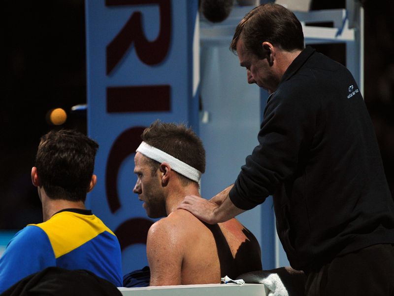 Lindstedt needed a physio in the second set, but he and Tecau still managed to hit back and take it 7-5 to set up a champion tie-break.