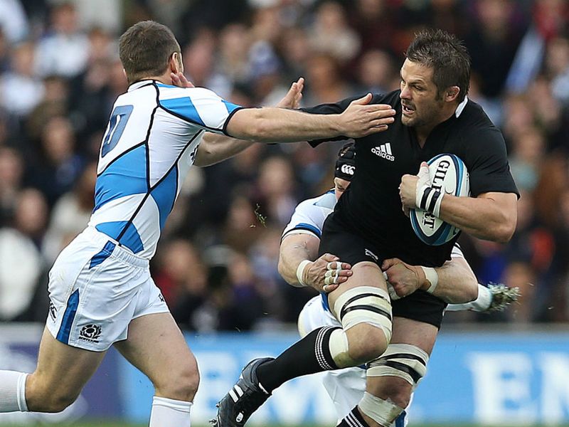 Richie McCaw led from the front as usual