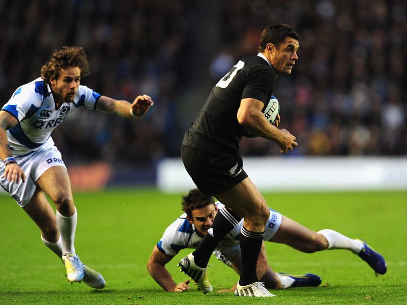 Causing all kinds of problems: the outstanding Dan Carter