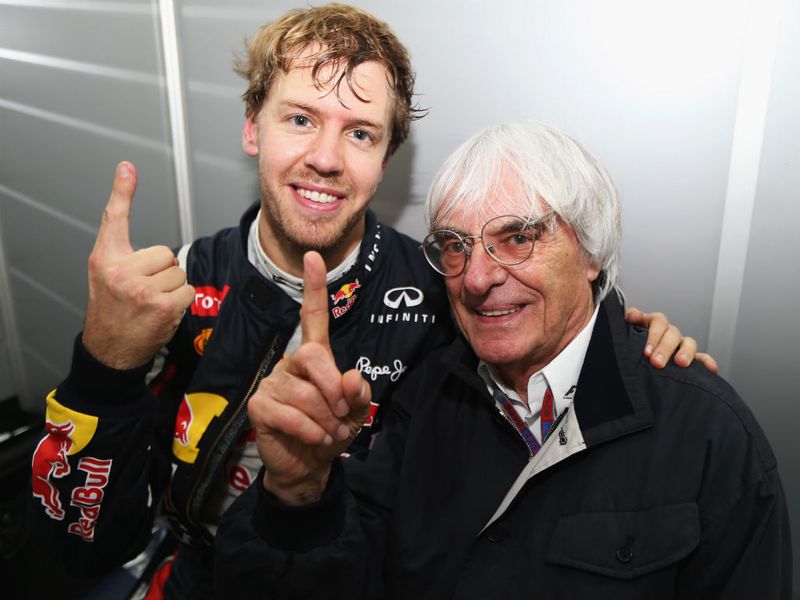 Bernie with the World Champion