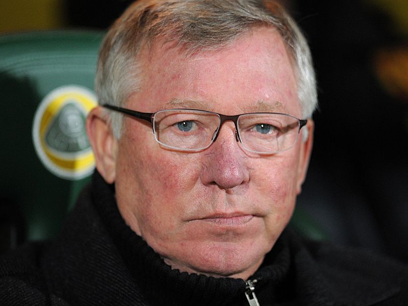 Sir Alex Ferguson looks less than impressed after a former United junior comes back to haunt the Red Devils.