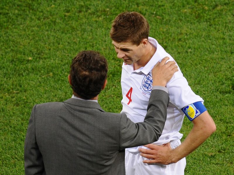 Fabio Capello trusts Stevie G with the captains armband for the 2010 World Cup in South Africa.