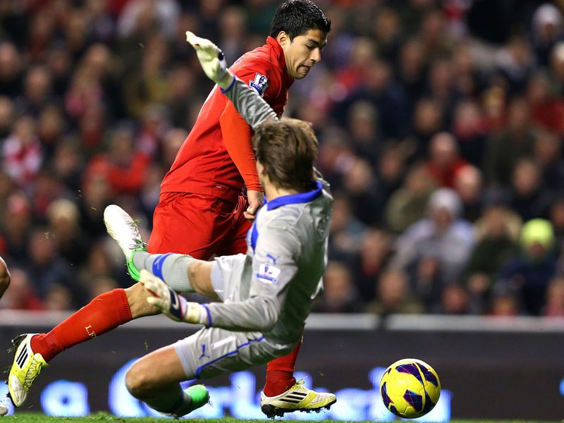 But Luis Suarez raised the spirits of the home fans with a superb equalising goal