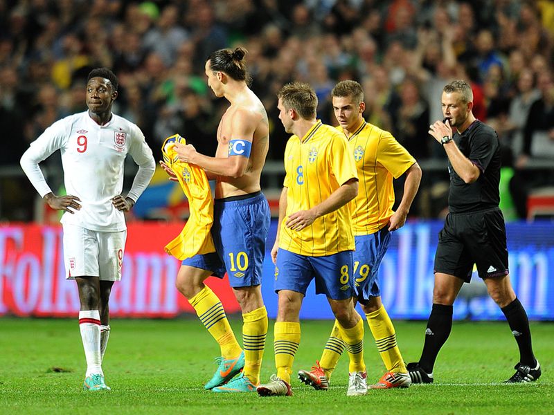 And to cap off an incredible individual display, Ibrahimovic nets his fourth with a quite incredible overhead kick as Sweden win 4-2