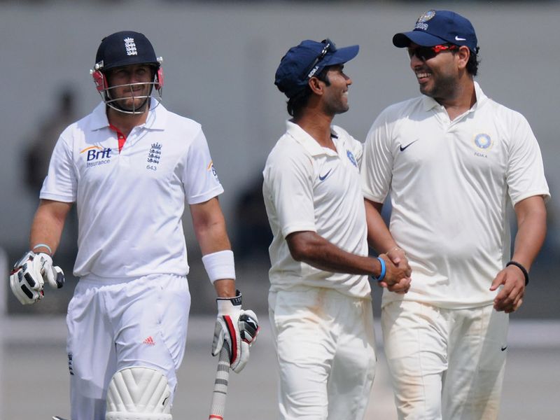 Tim Bresnan was stranded on 33 not out as England were all out for 426.