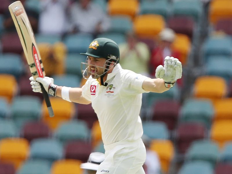 Cowan welcomed his maiden Test century...