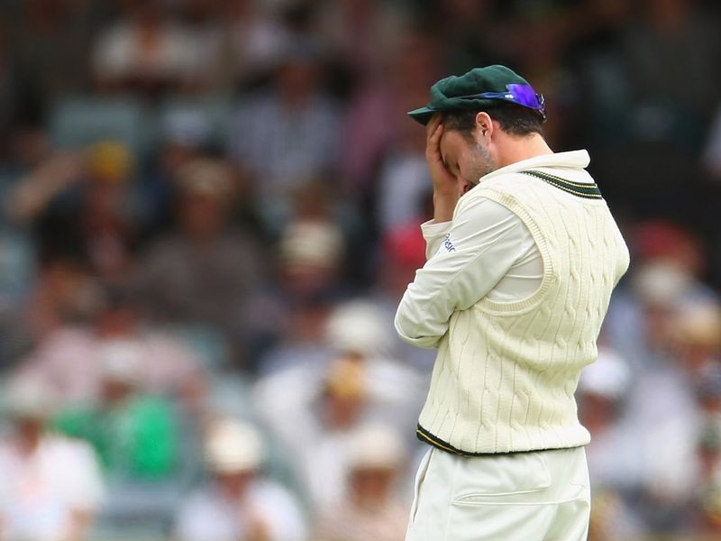 Ed Cowan dropped an easy catch shortly after lunch.