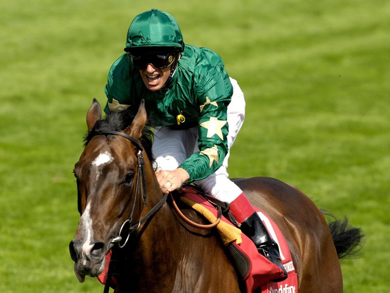 Pure joy in 2007 - Authorized is Dettori's first Derby winner...