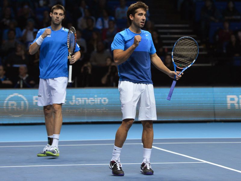 But they were surprisingly beaten by Spanish pair Marcel Granollers and Marc Lopez