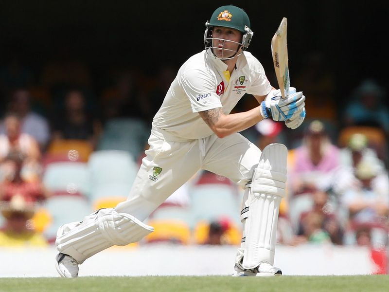 Michael Clarke picked up where he left off on day three...