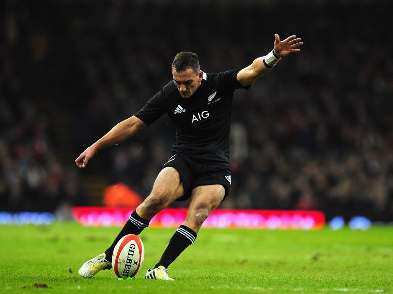 Aaron Cruden was impressive with the boot, kicking 18 points