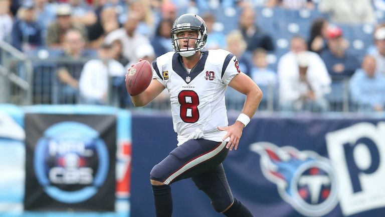 Matt Schaub: Houston quarterback threw two touchdowns
