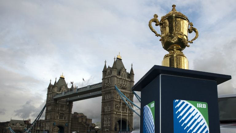 The Rugby World Cup: Taking place in England in 2015