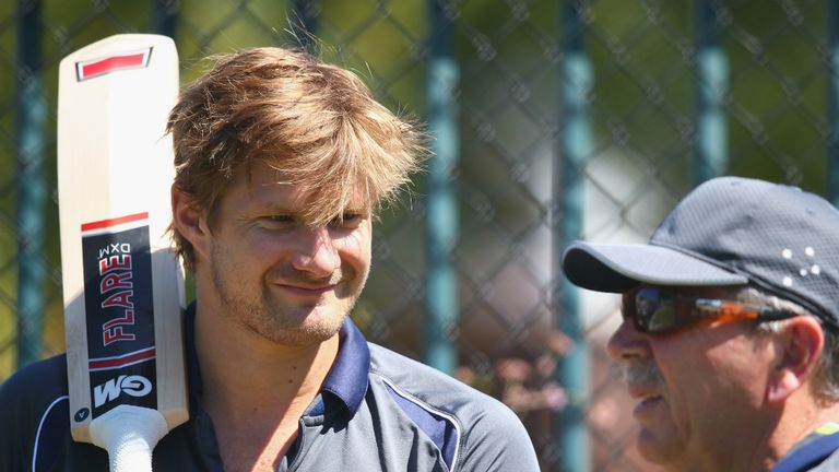 Shane Watson: dropping down a position to number four