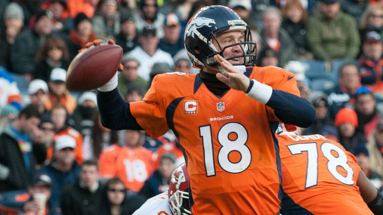 Peyton Manning: won division title in his first season in Denver